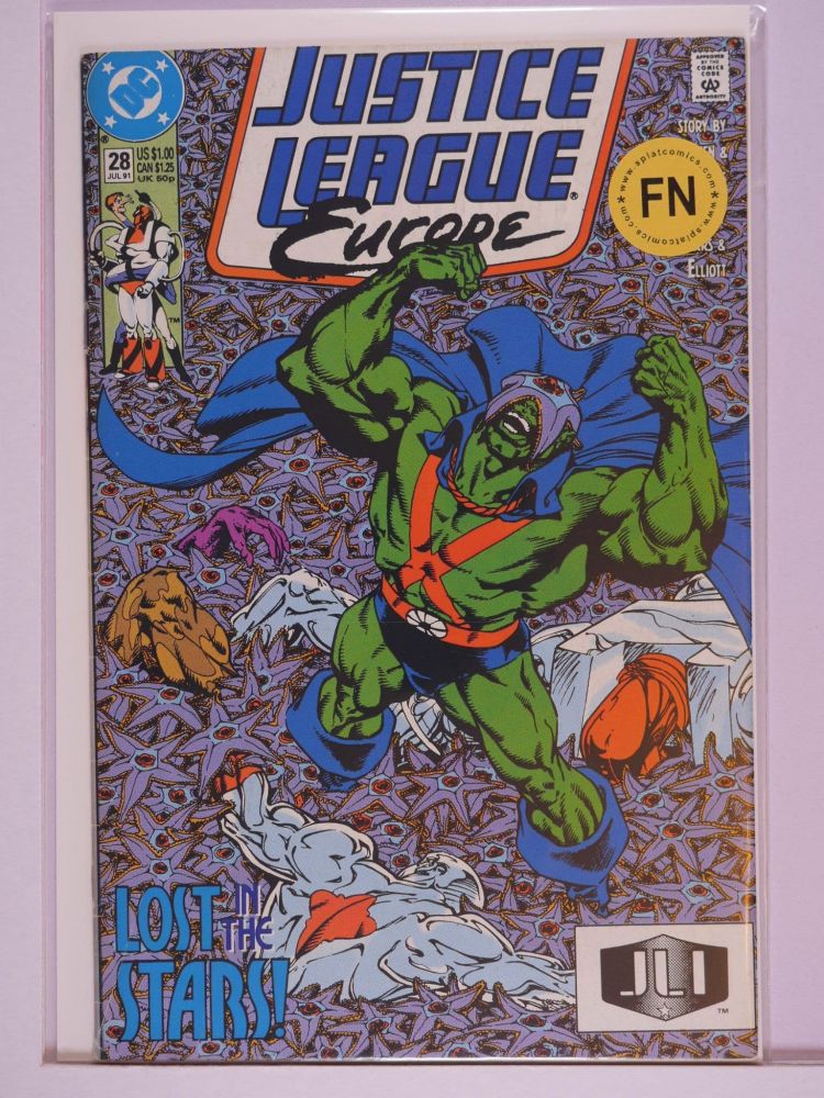 JUSTICE LEAGUE EUROPE / INTERNATIONAL (1989) Volume 1: # 0028 FN