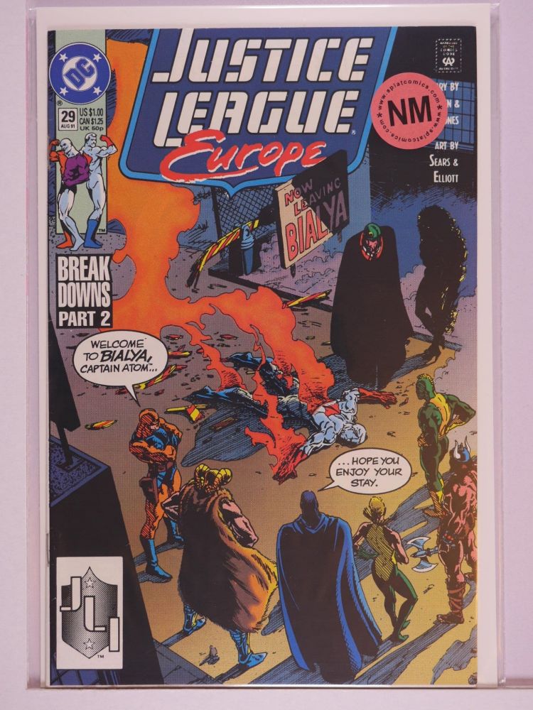 JUSTICE LEAGUE EUROPE / INTERNATIONAL (1989) Volume 1: # 0029 NM