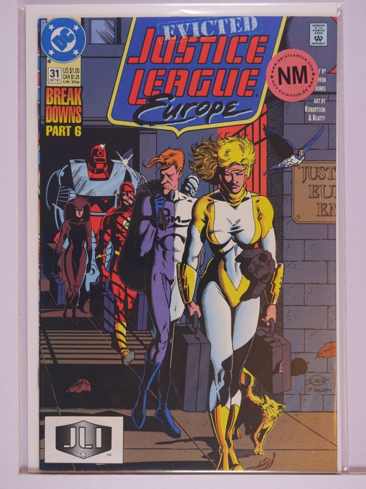 JUSTICE LEAGUE EUROPE / INTERNATIONAL (1989) Volume 1: # 0031 NM