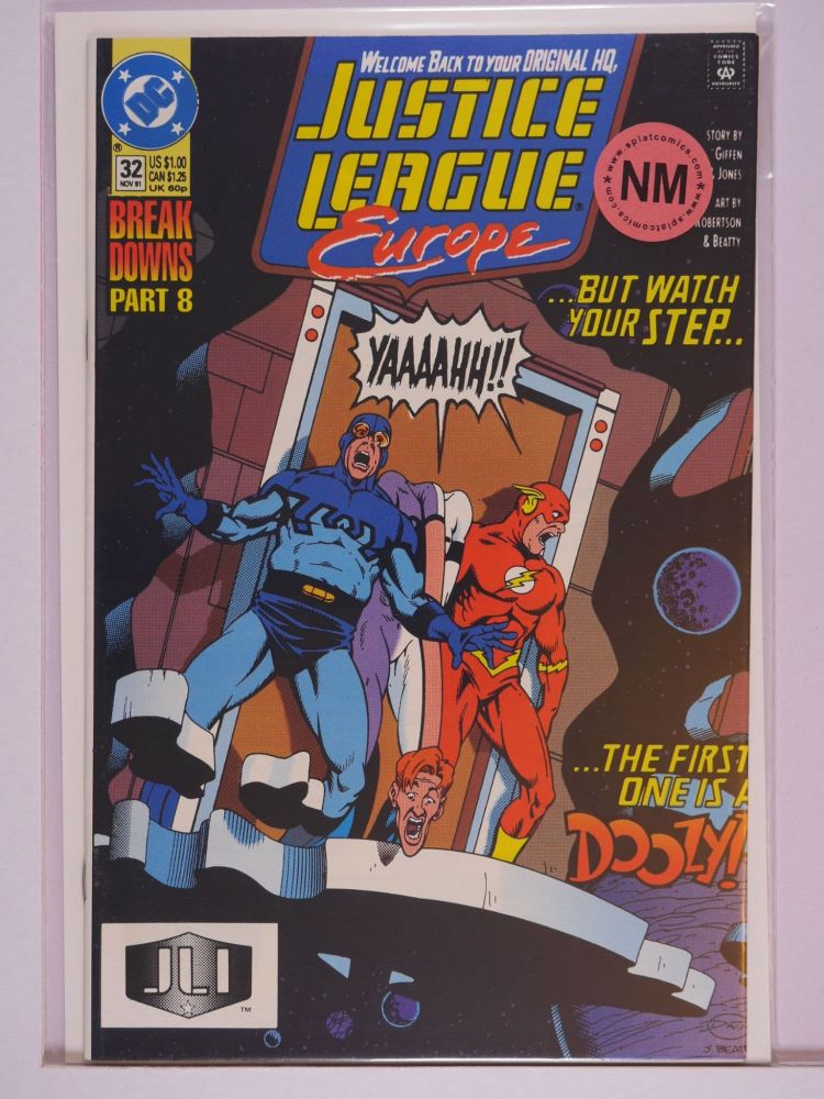 JUSTICE LEAGUE EUROPE / INTERNATIONAL (1989) Volume 1: # 0032 NM