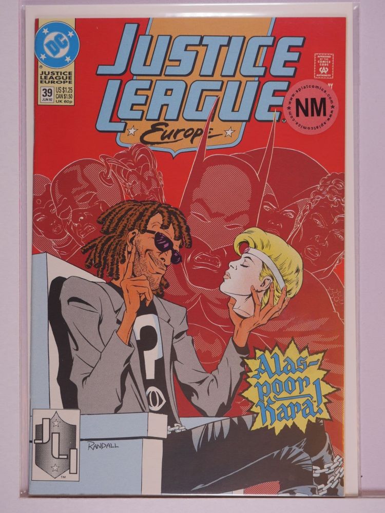 JUSTICE LEAGUE EUROPE / INTERNATIONAL (1989) Volume 1: # 0039 NM