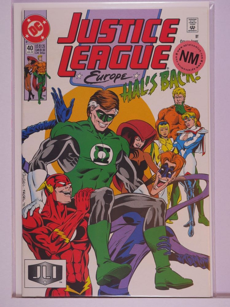 JUSTICE LEAGUE EUROPE / INTERNATIONAL (1989) Volume 1: # 0040 NM