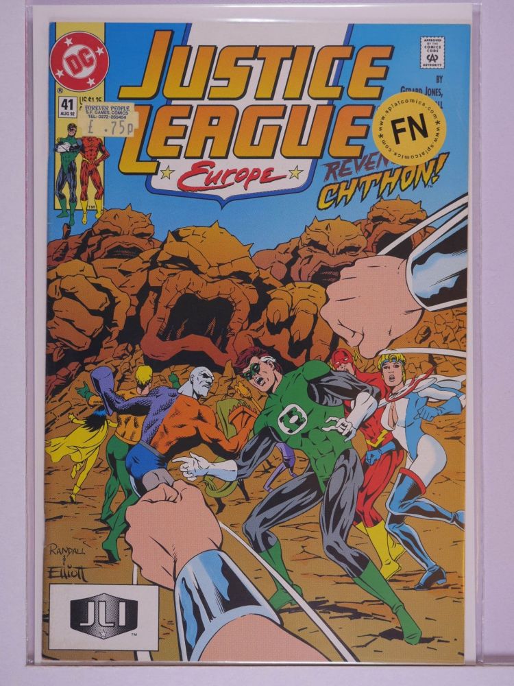 JUSTICE LEAGUE EUROPE / INTERNATIONAL (1989) Volume 1: # 0041 FN