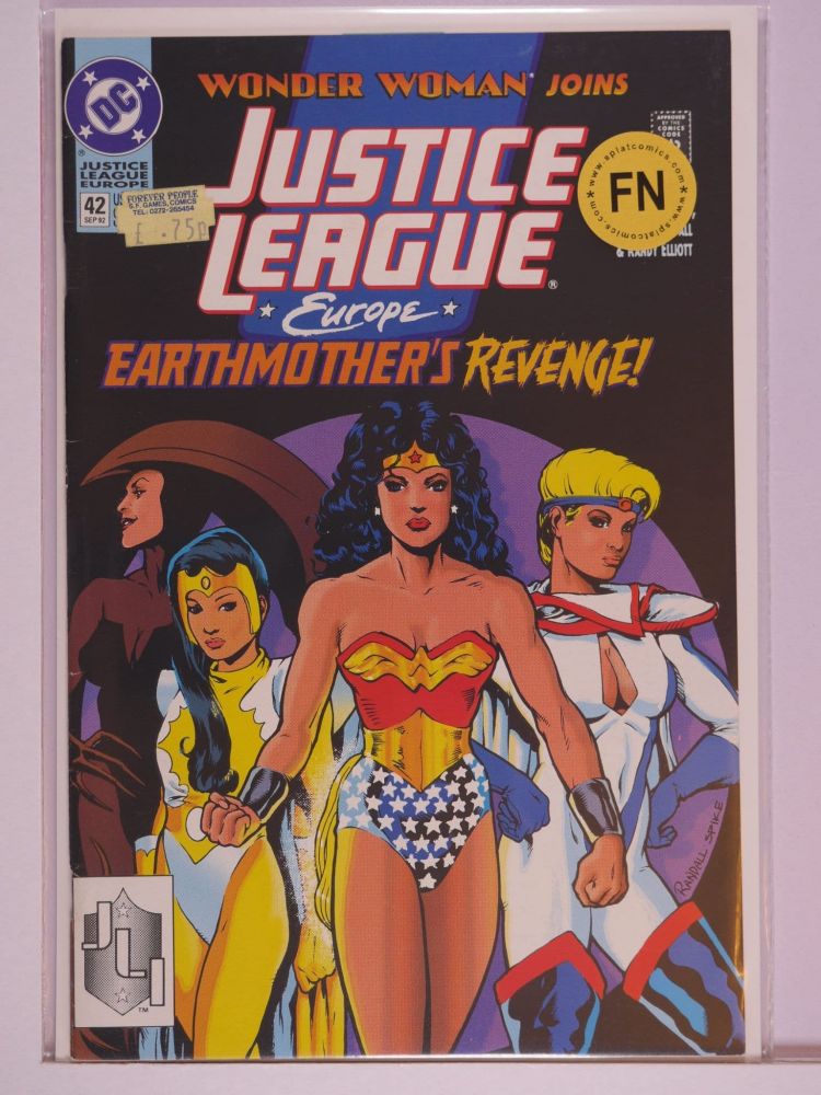 JUSTICE LEAGUE EUROPE / INTERNATIONAL (1989) Volume 1: # 0042 FN