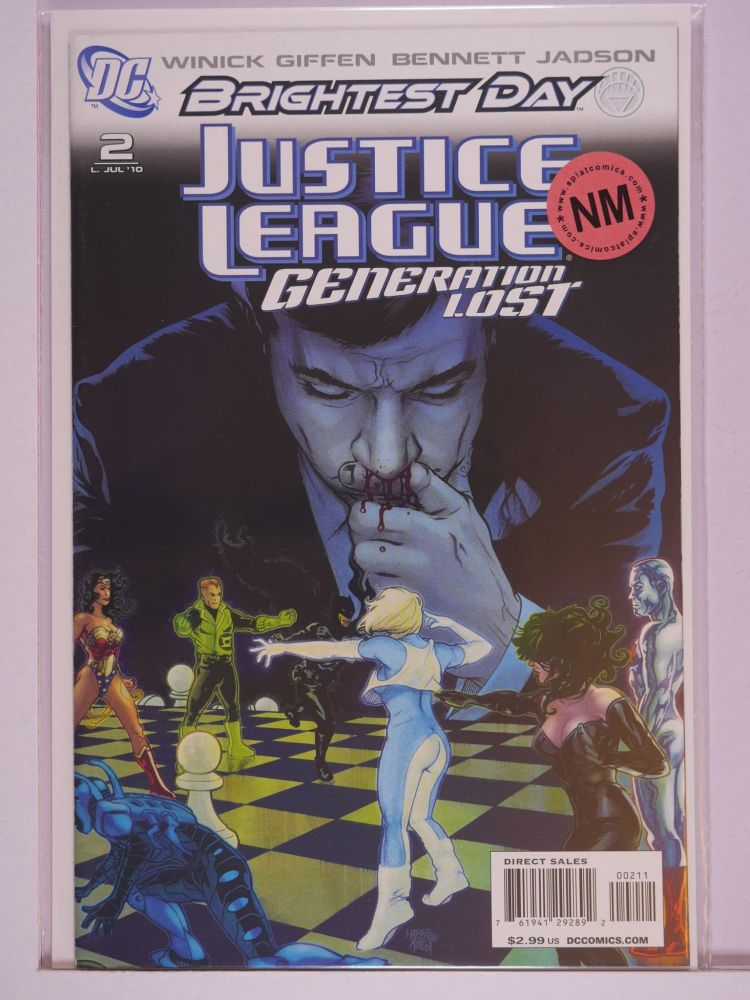 JUSTICE LEAGUE GENERATION LOST (2010) Volume 1: # 0002 NM