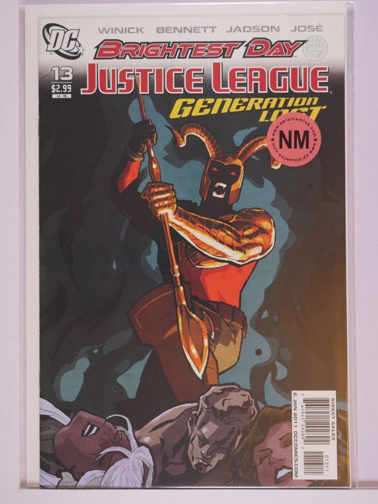 JUSTICE LEAGUE GENERATION LOST (2010) Volume 1: # 0013 NM