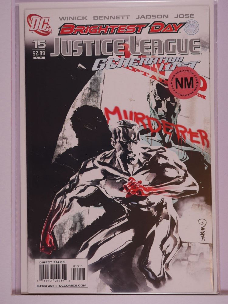 JUSTICE LEAGUE GENERATION LOST (2010) Volume 1: # 0015 NM