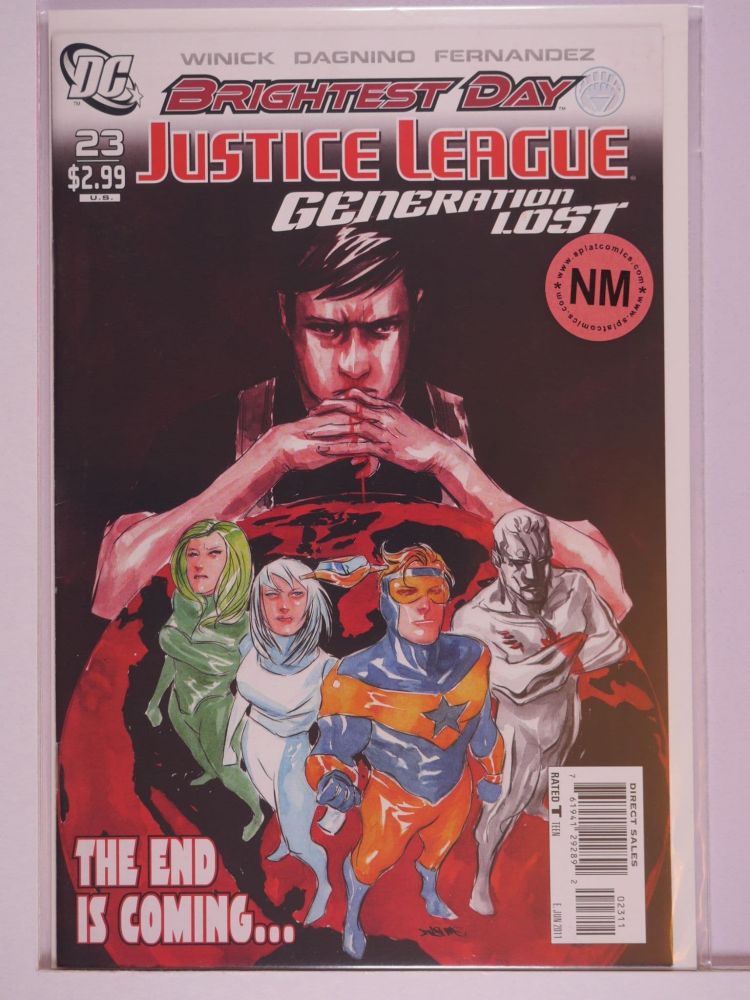 JUSTICE LEAGUE GENERATION LOST (2010) Volume 1: # 0023 NM