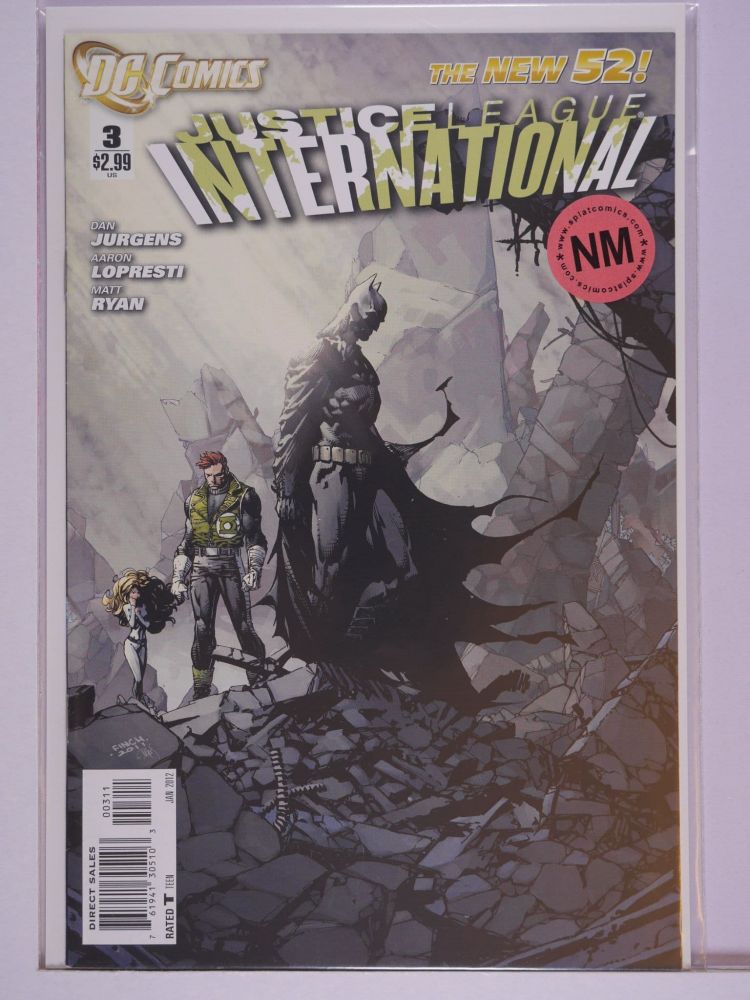 JUSTICE LEAGUE INTERNATIONAL NEW 52 (2011) Volume 1: # 0003 NM