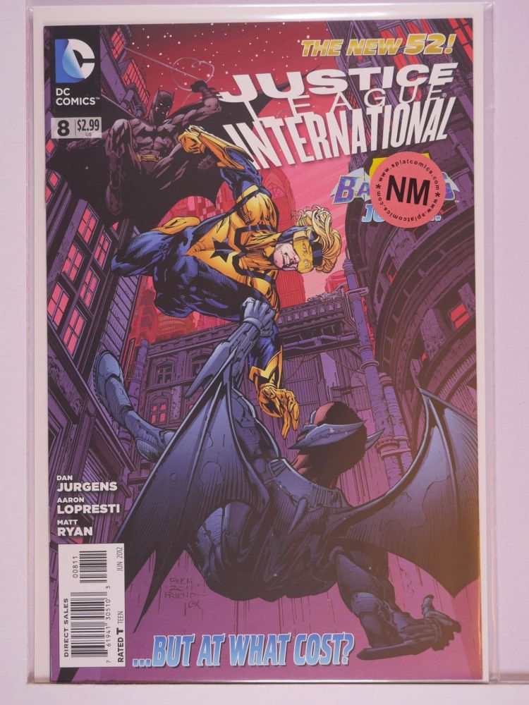 JUSTICE LEAGUE INTERNATIONAL NEW 52 (2011) Volume 1: # 0008 NM