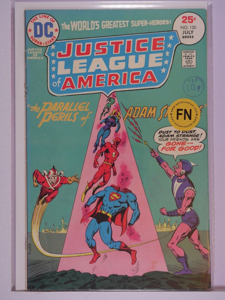 JUSTICE LEAGUE OF AMERICA (1960) Volume 1: # 0120 FN