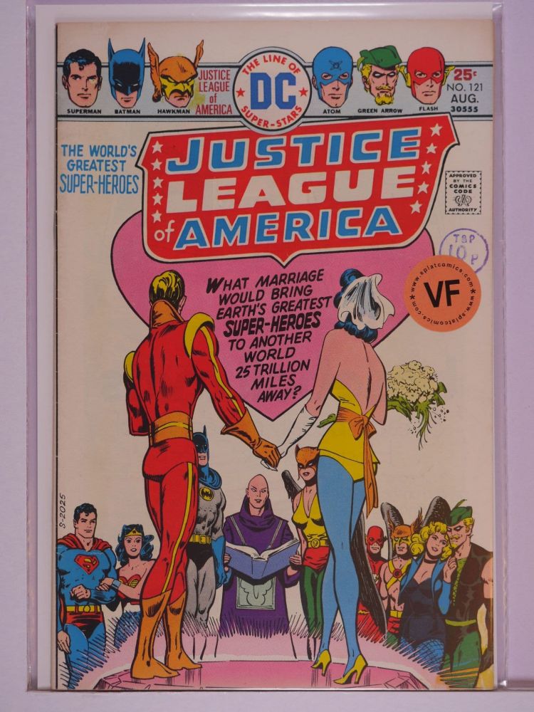 JUSTICE LEAGUE OF AMERICA (1960) Volume 1: # 0121 VF