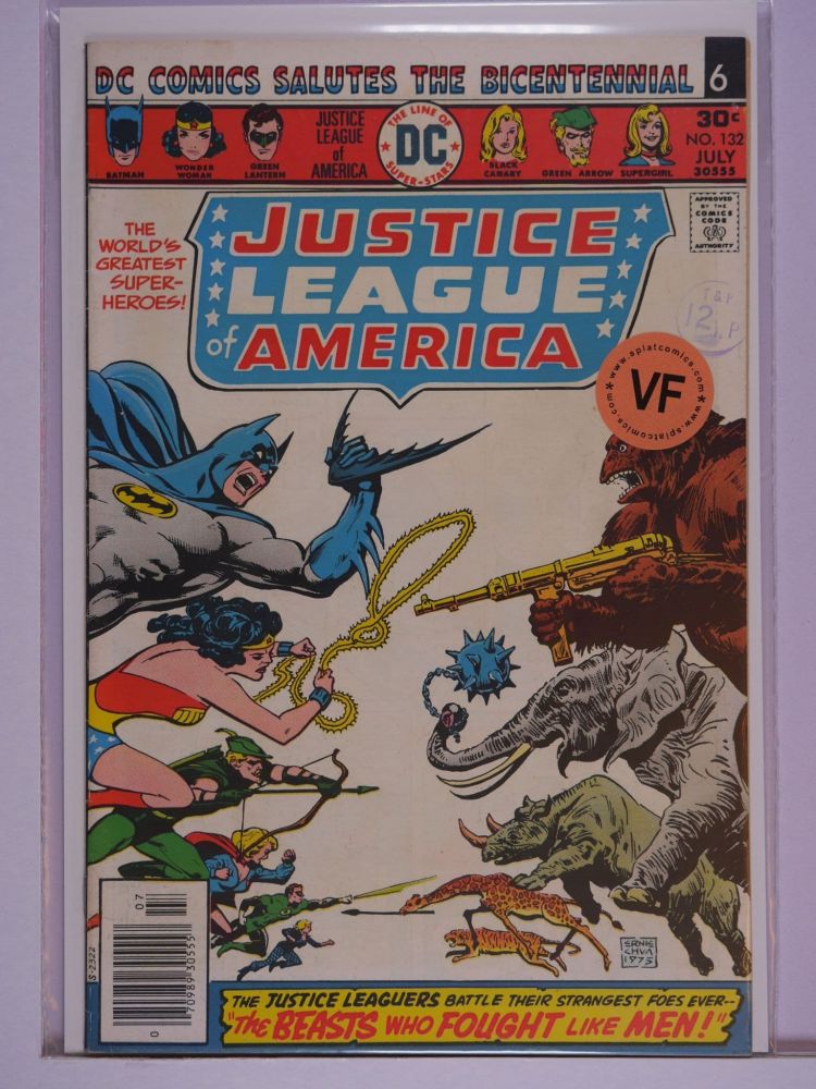 JUSTICE LEAGUE OF AMERICA (1960) Volume 1: # 0132 VF