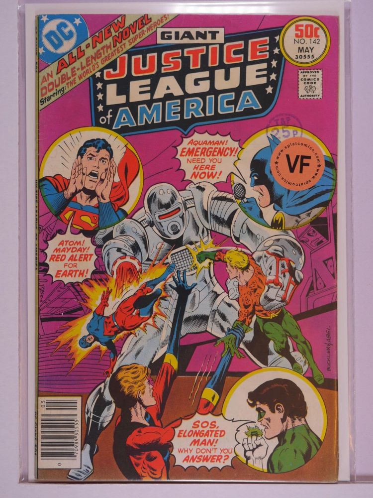 JUSTICE LEAGUE OF AMERICA (1960) Volume 1: # 0142 VF