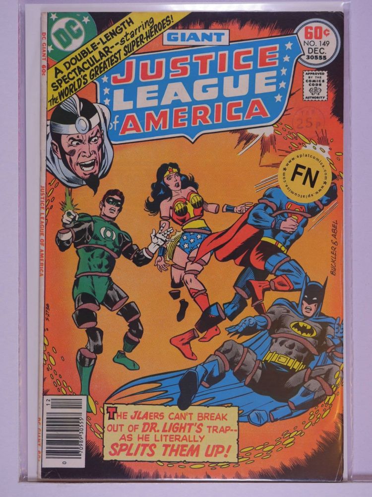 JUSTICE LEAGUE OF AMERICA (1960) Volume 1: # 0149 FN