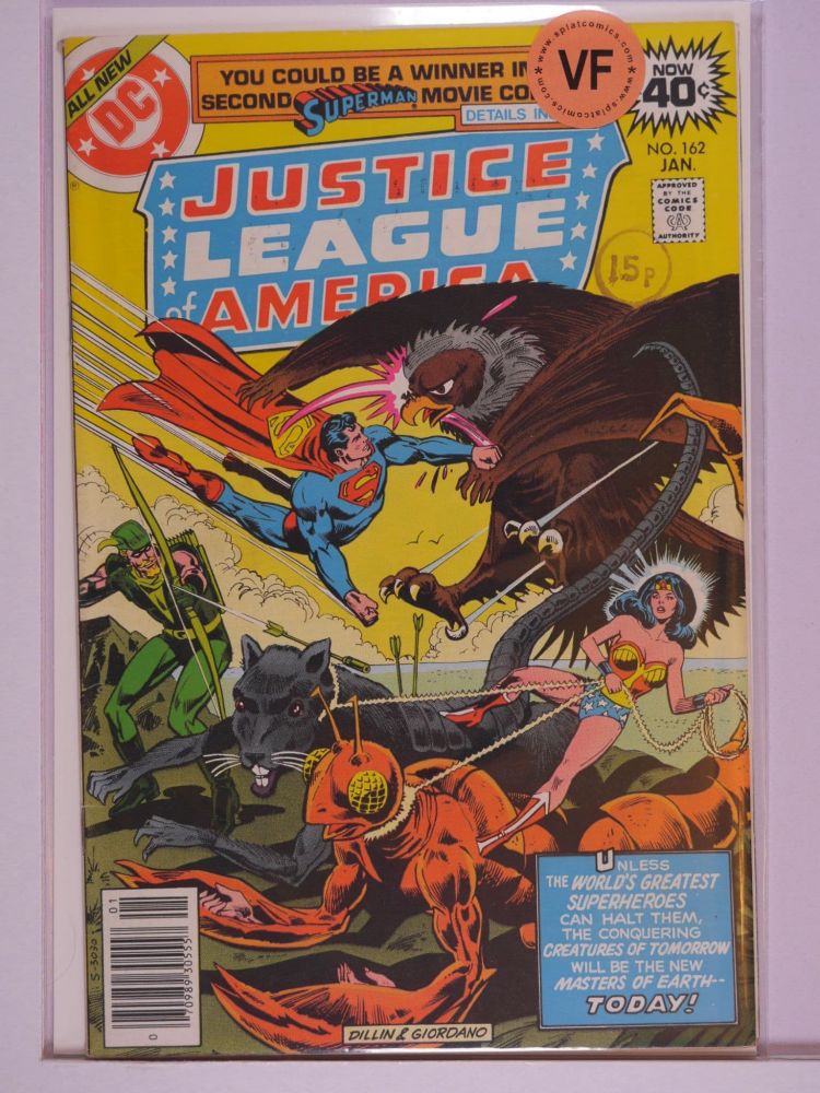 JUSTICE LEAGUE OF AMERICA (1960) Volume 1: # 0162 VF