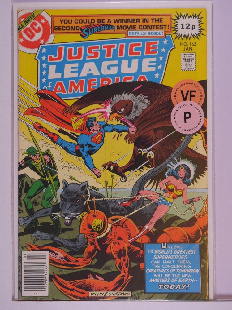 JUSTICE LEAGUE OF AMERICA (1960) Volume 1: # 0162 VF PENCE