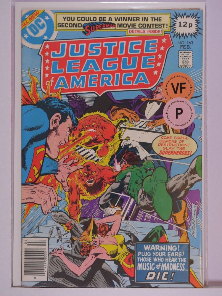 JUSTICE LEAGUE OF AMERICA (1960) Volume 1: # 0163 VF PENCE