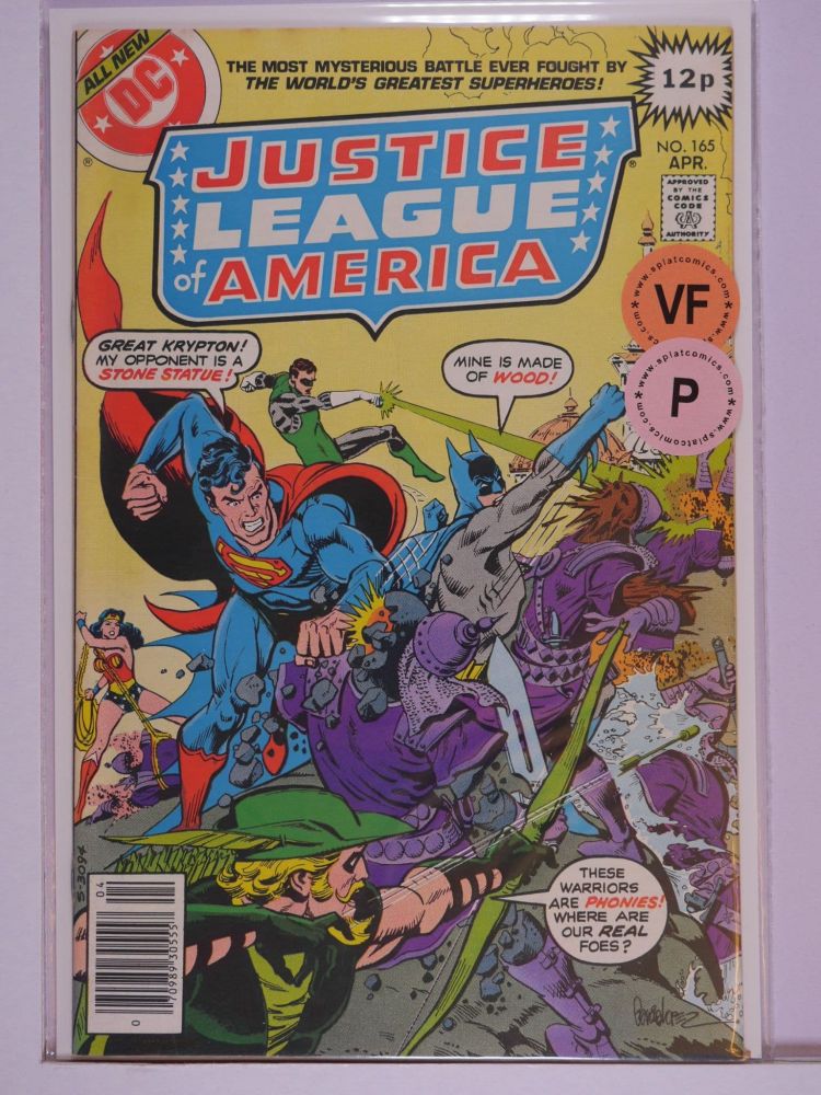 JUSTICE LEAGUE OF AMERICA (1960) Volume 1: # 0165 VF PENCE