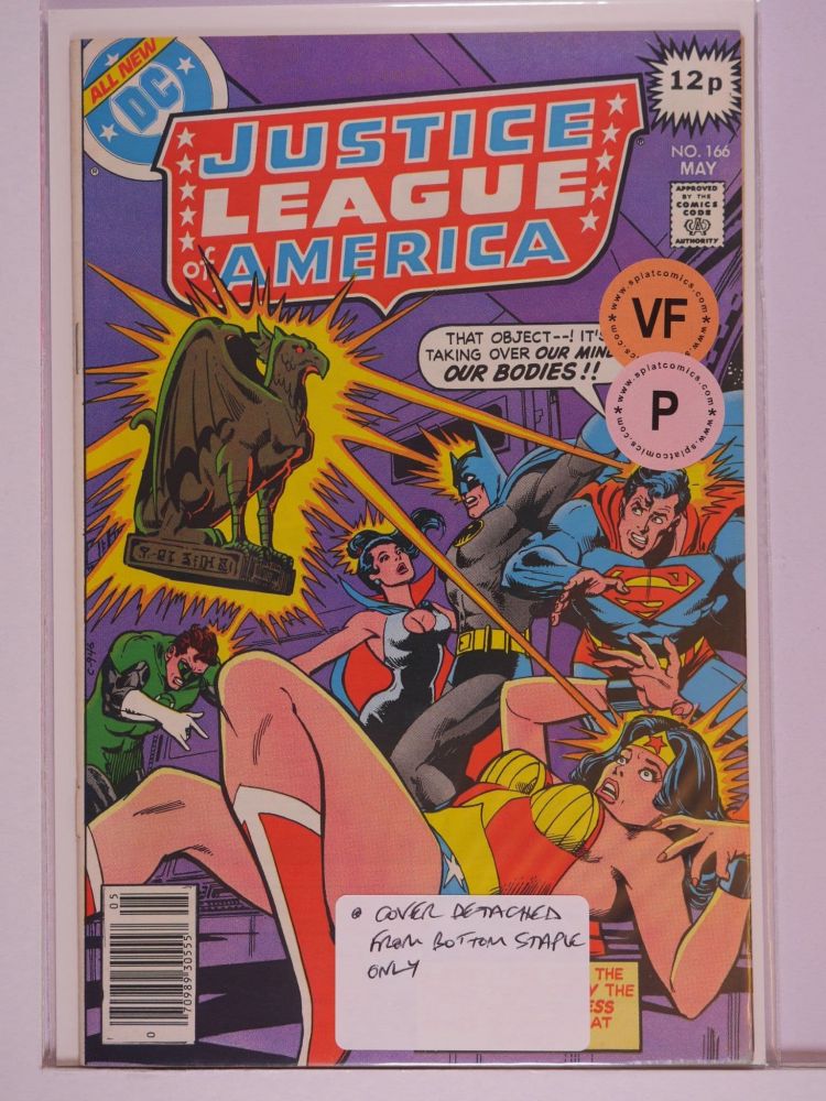 JUSTICE LEAGUE OF AMERICA (1960) Volume 1: # 0166 VF PENCE