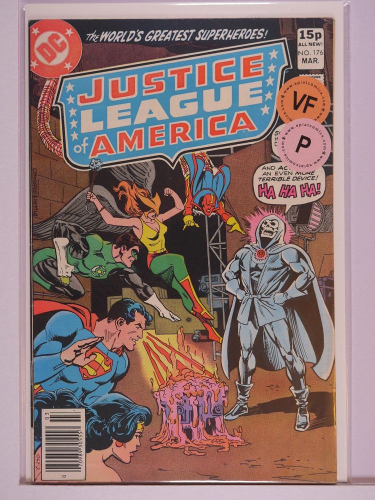 JUSTICE LEAGUE OF AMERICA (1960) Volume 1: # 0176 VF PENCE