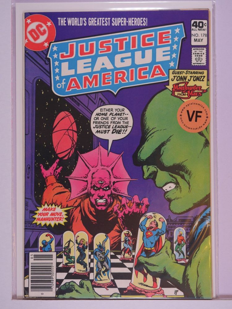 JUSTICE LEAGUE OF AMERICA (1960) Volume 1: # 0178 VF