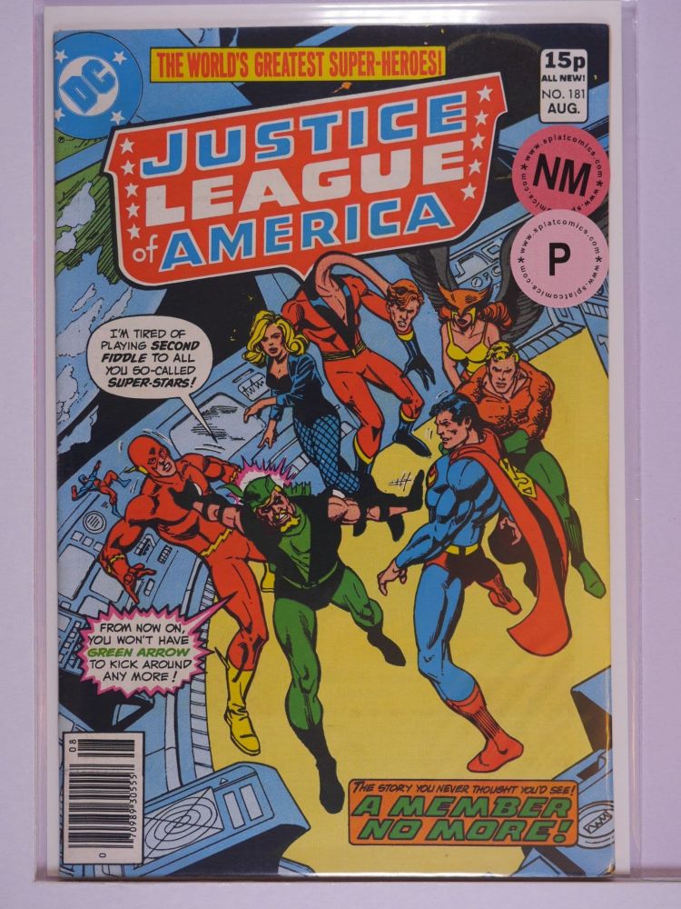 JUSTICE LEAGUE OF AMERICA (1960) Volume 1: # 0181 NM PENCE