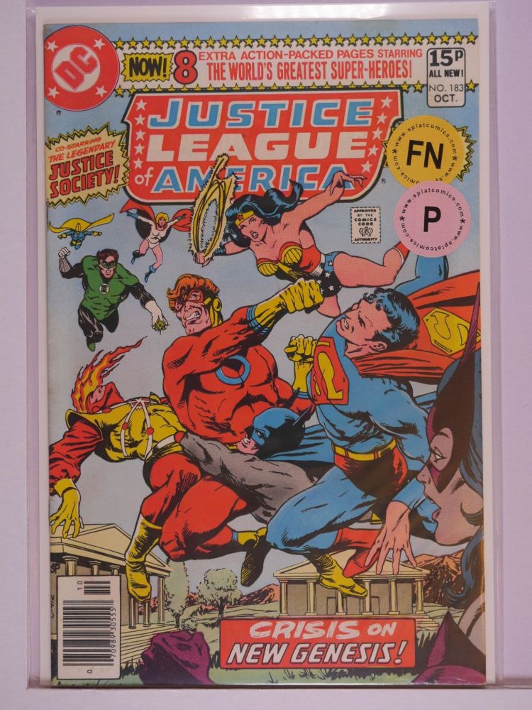 JUSTICE LEAGUE OF AMERICA (1960) Volume 1: # 0183 FN PENCE