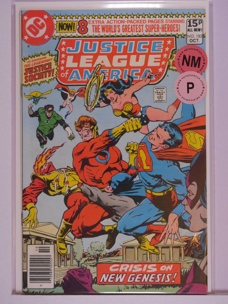 JUSTICE LEAGUE OF AMERICA (1960) Volume 1: # 0183 NM PENCE