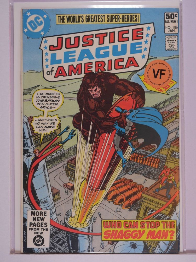 JUSTICE LEAGUE OF AMERICA (1960) Volume 1: # 0186 VF