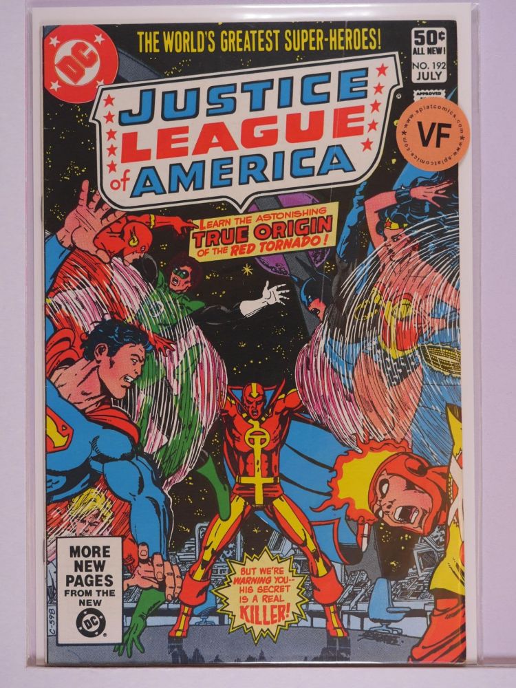 JUSTICE LEAGUE OF AMERICA (1960) Volume 1: # 0192 VF