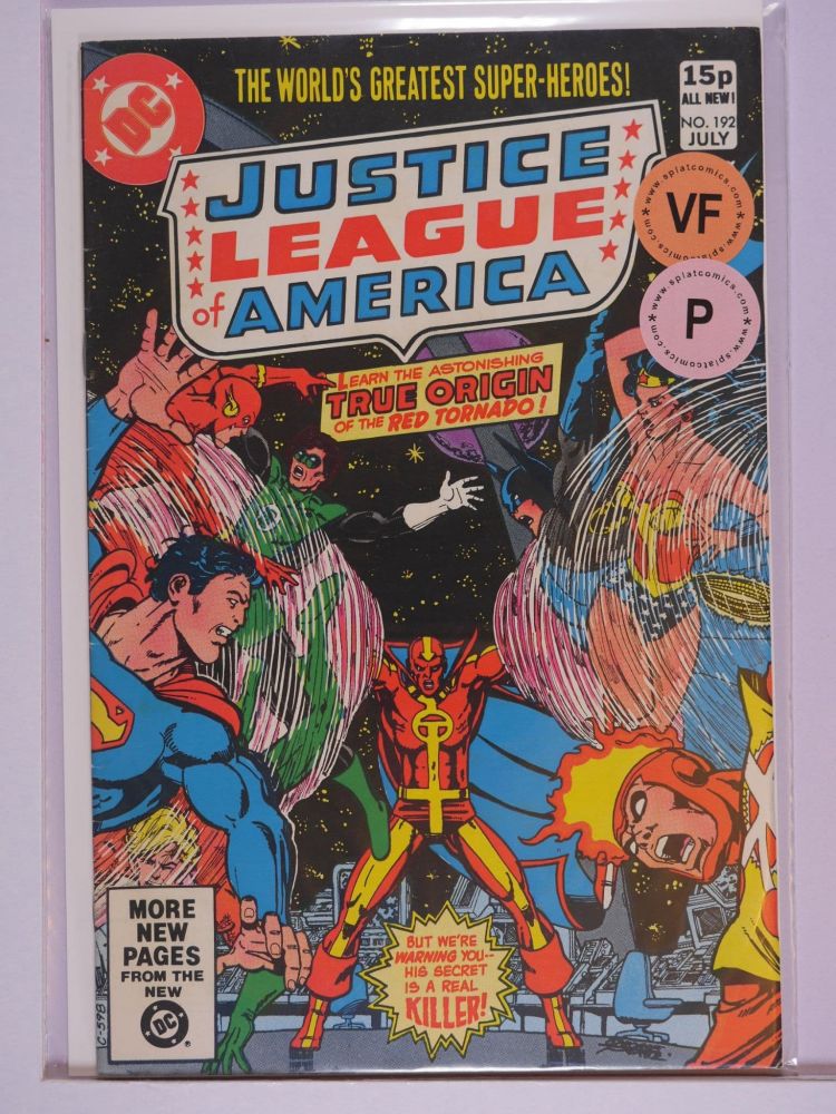 JUSTICE LEAGUE OF AMERICA (1960) Volume 1: # 0192 VF PENCE