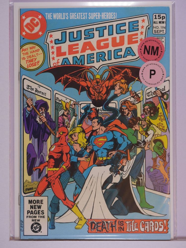 JUSTICE LEAGUE OF AMERICA (1960) Volume 1: # 0194 NM PENCE