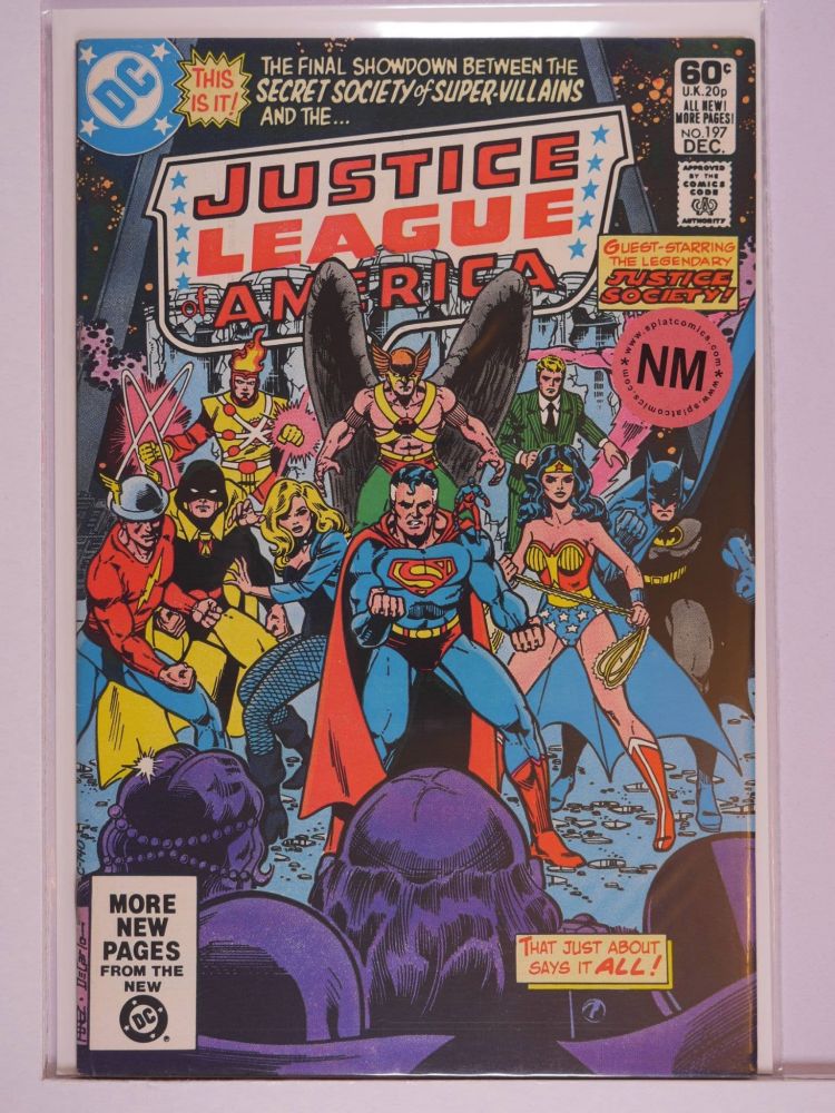 JUSTICE LEAGUE OF AMERICA (1960) Volume 1: # 0197 NM