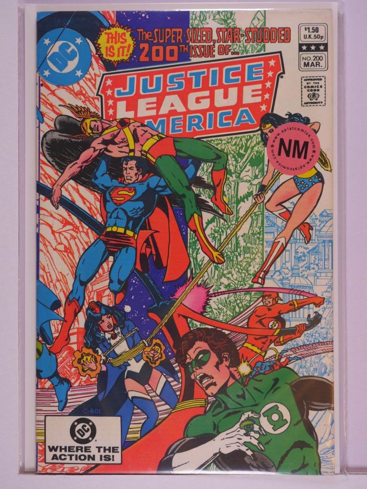 JUSTICE LEAGUE OF AMERICA (1960) Volume 1: # 0200 NM