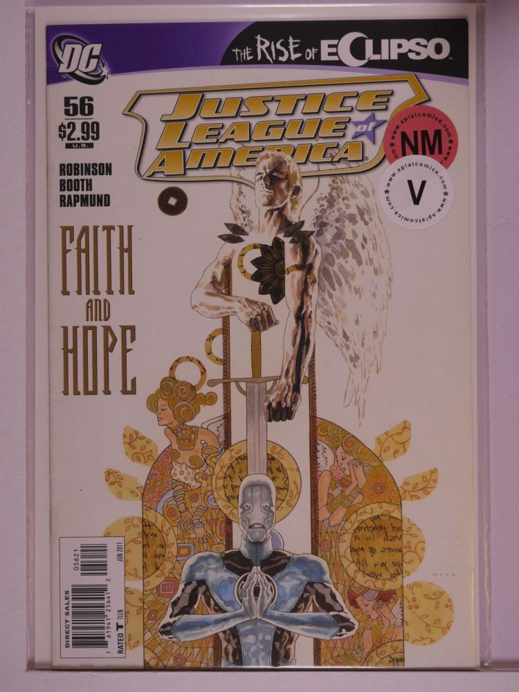 JUSTICE LEAGUE OF AMERICA (2006) Volume 2: # 0056 NM COVER DAVID MACK FAITH AND HOPE VARIANT