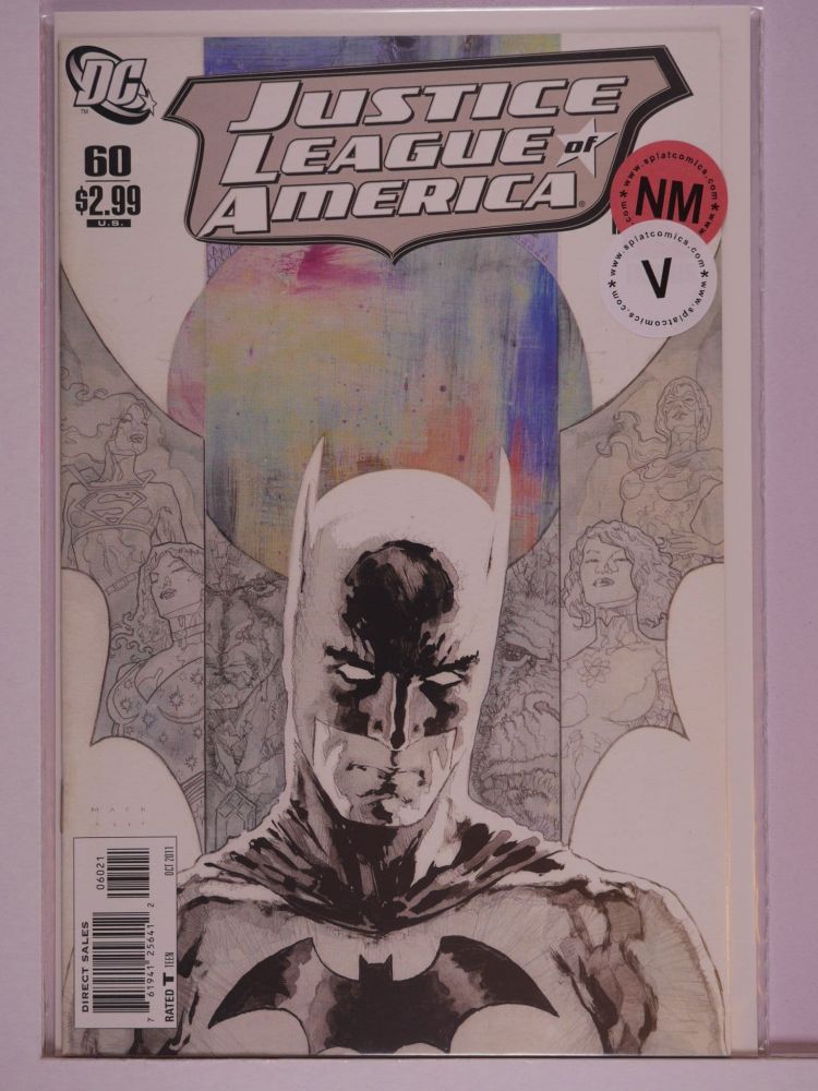 JUSTICE LEAGUE OF AMERICA (2006) Volume 2: # 0060 NM COVER DAVID MACK BATMAN VARIANT