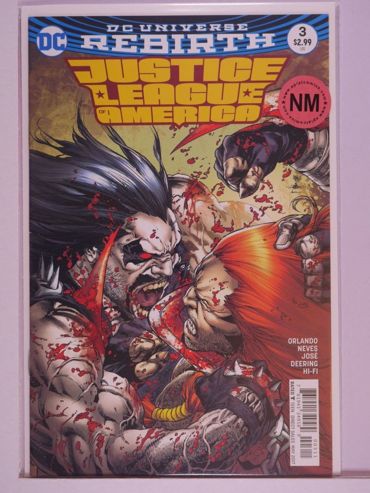 JUSTICE LEAGUE OF AMERICA (2017) Volume 5: # 0003 NM