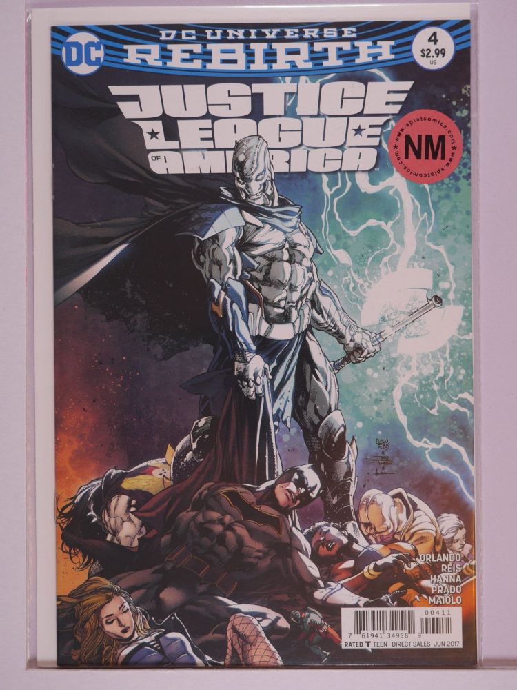 JUSTICE LEAGUE OF AMERICA (2017) Volume 5: # 0004 NM