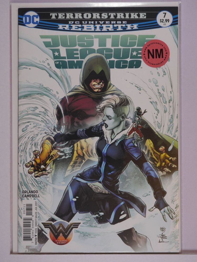 JUSTICE LEAGUE OF AMERICA (2017) Volume 5: # 0007 NM