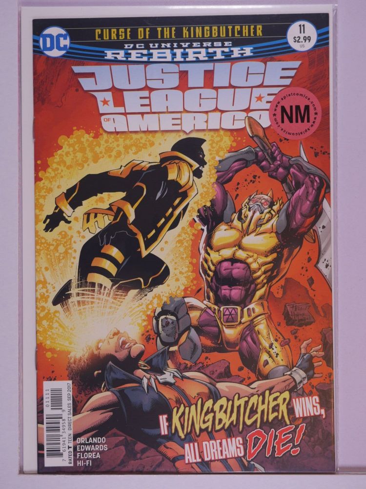 JUSTICE LEAGUE OF AMERICA (2017) Volume 5: # 0011 NM