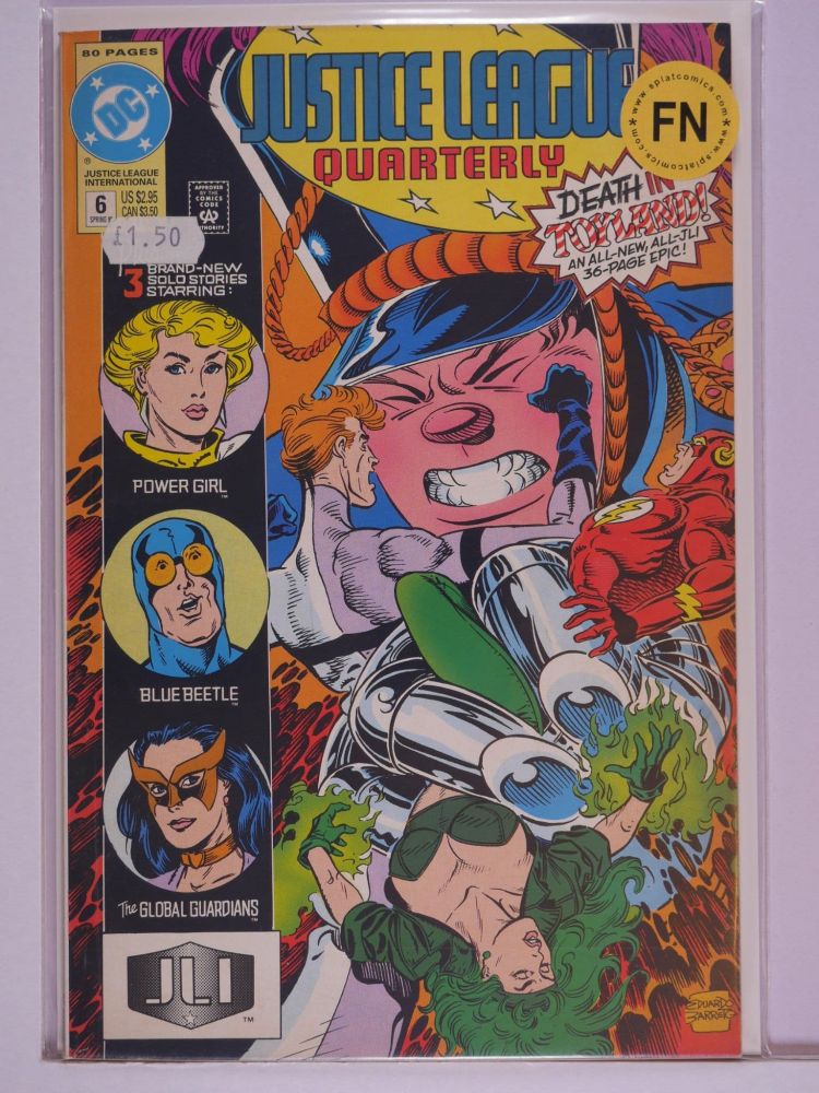 JUSTICE LEAGUE QUARTERLY (1990) Volume 1: # 0006 FN