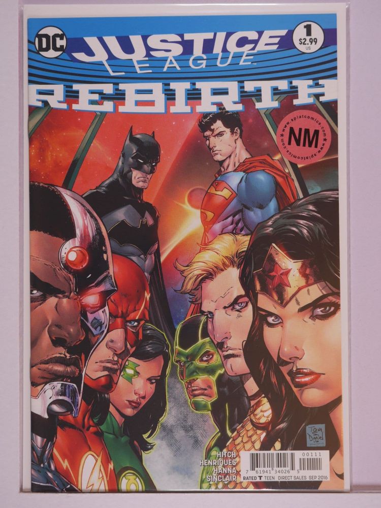 JUSTICE LEAGUE REBIRTH (2016) Volume 1: # 0001 NM