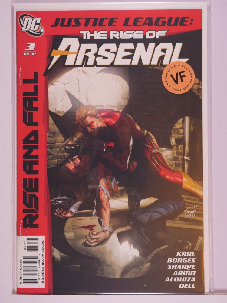 JUSTICE LEAGUE THE RISE OF ARSENAL (2010) Volume 1: # 0003 VF