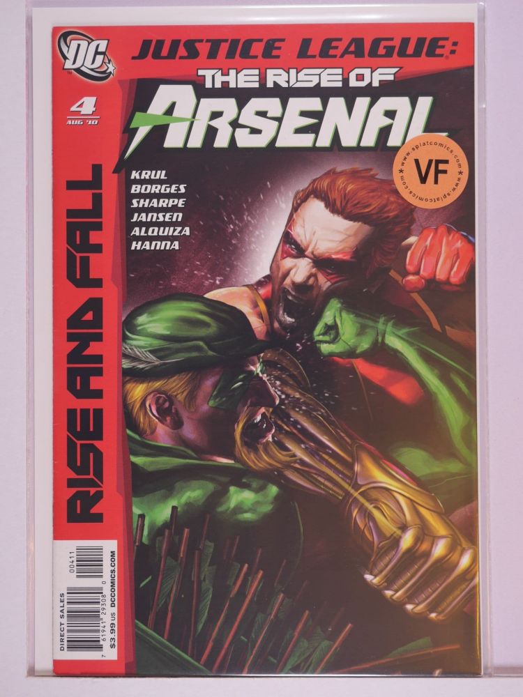 JUSTICE LEAGUE THE RISE OF ARSENAL (2010) Volume 1: # 0004 VF