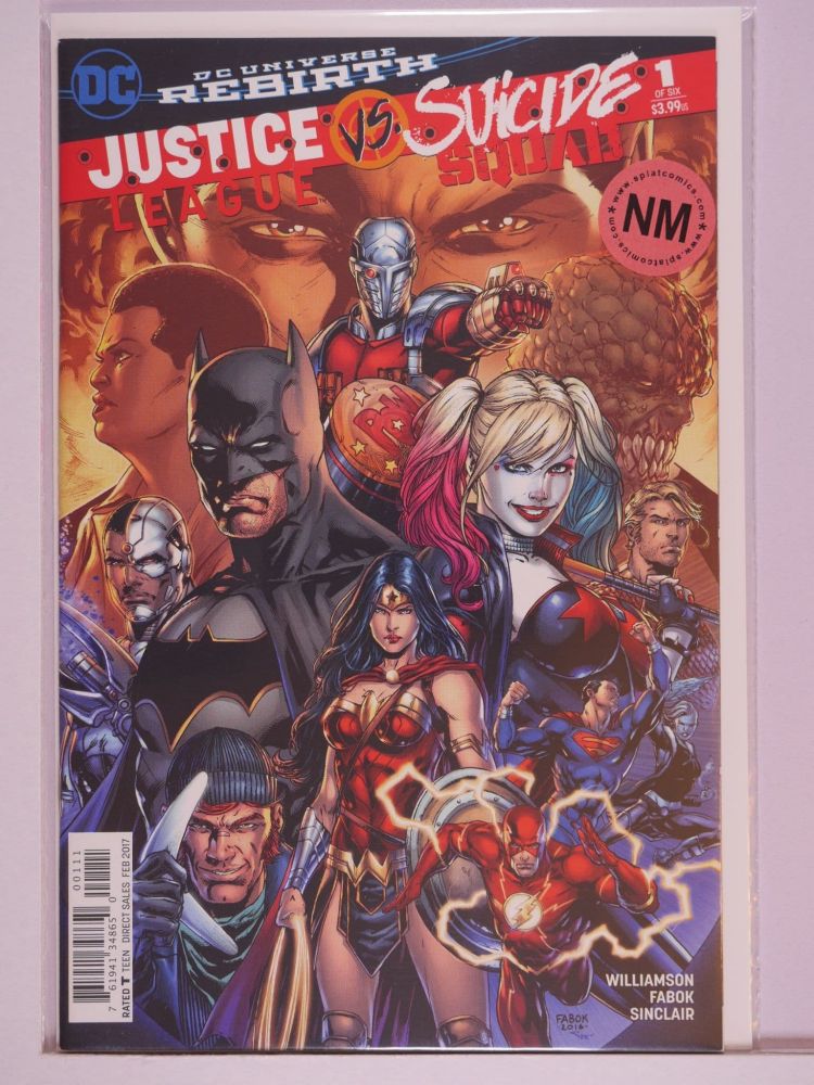 JUSTICE LEAGUE VS SUICIDE SQUAD (2016) Volume 1: # 0001 NM