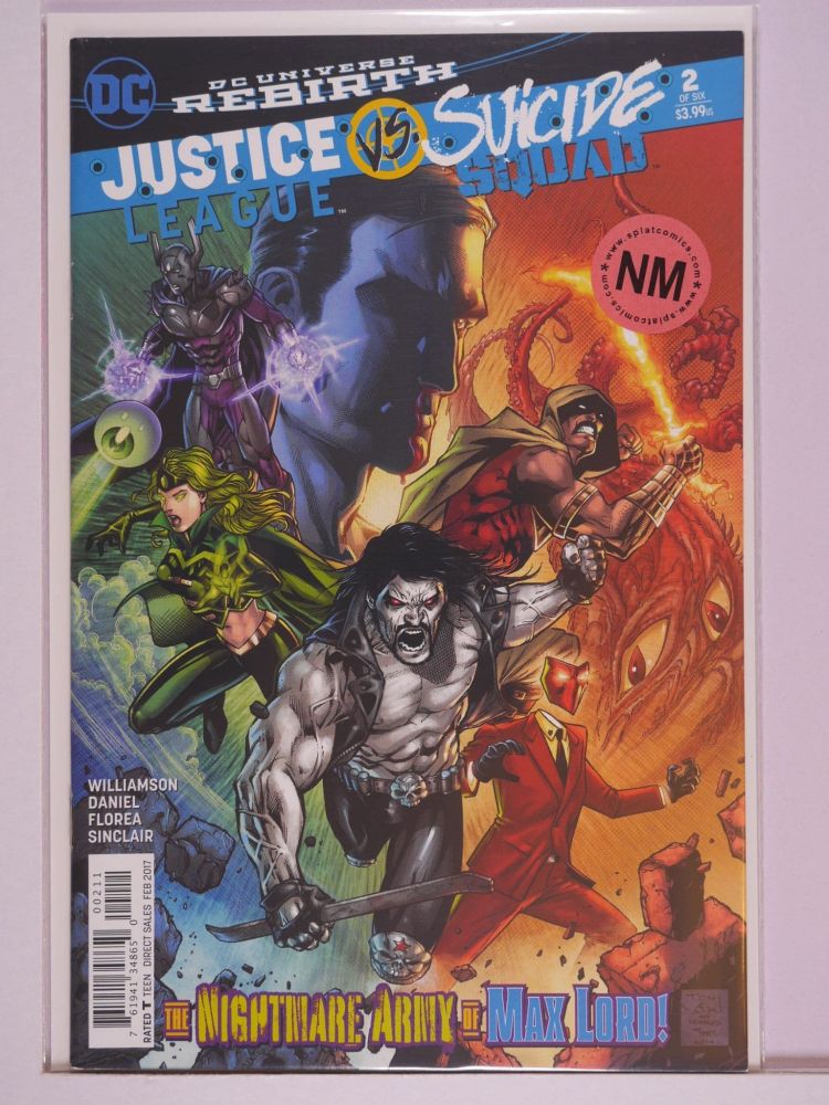 JUSTICE LEAGUE VS SUICIDE SQUAD (2016) Volume 1: # 0002 NM