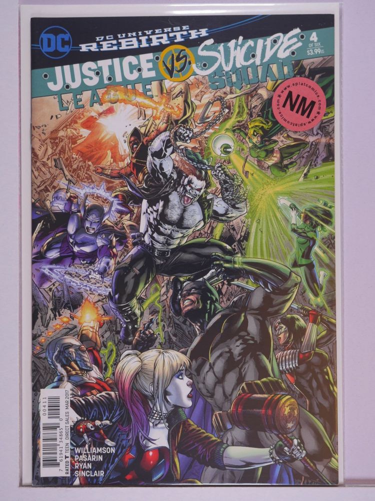 JUSTICE LEAGUE VS SUICIDE SQUAD (2016) Volume 1: # 0004 NM