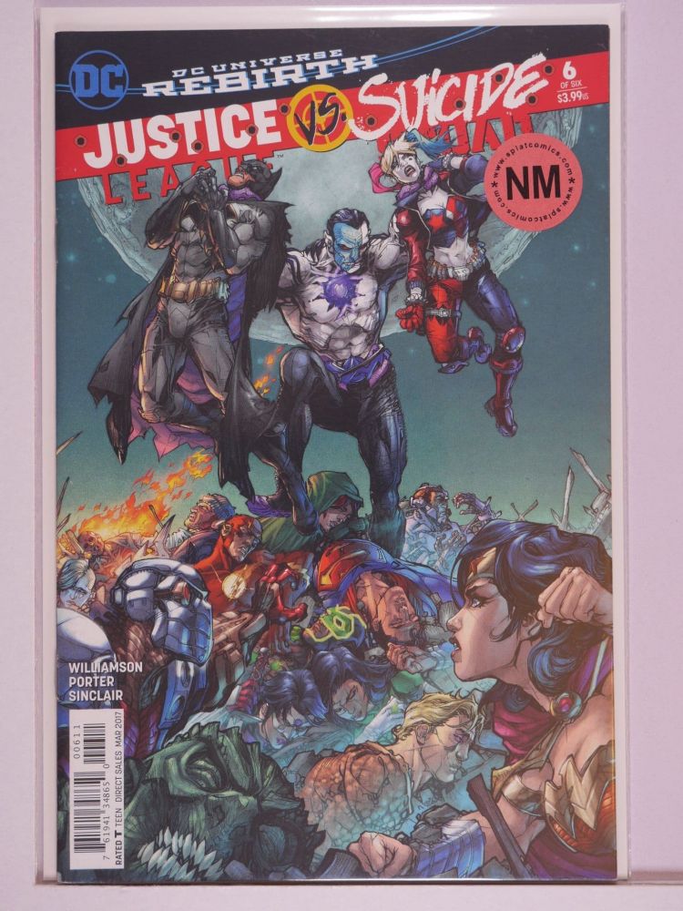 JUSTICE LEAGUE VS SUICIDE SQUAD (2016) Volume 1: # 0006 NM