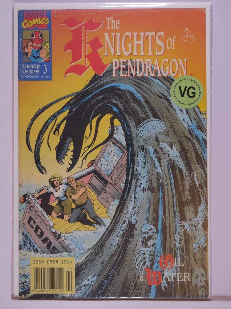 KNIGHTS OF PENDRAGON (1990) Volume 1: # 0003 VG